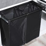 TAGHardware_BLK_24Inch_PullOutLaundryHamper_Application1