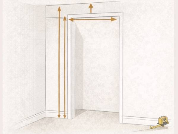 Measure Doors and Openings Diagram