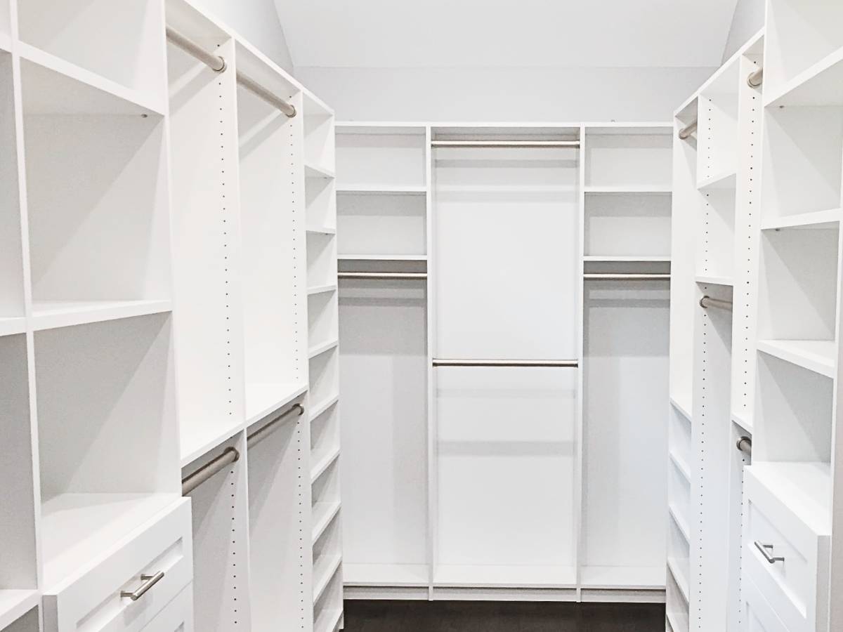 Custom closet design inspiration