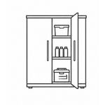 garage cabinet icon