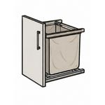 pull-out hamper icon