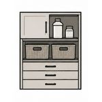 laundry room utility storage icon