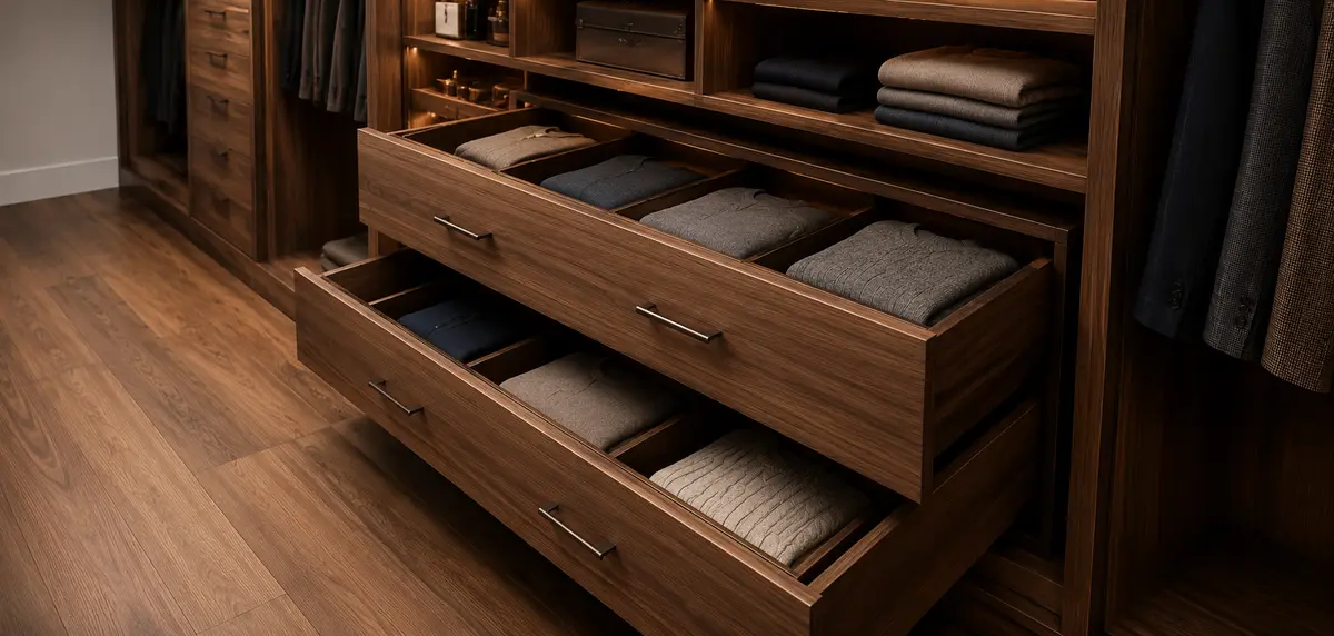 wardrobe-zones custom wardrobe drawers